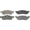Wagner MX344 Disc Brake Pad Set Wagner Brake ThermoQuiet MX344 Semi-Metallic Disc Brake Pad Set