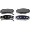 Wagner MX354 Disc Brake Pad Set Wagner Brake ThermoQuiet MX354 Semi-Metallic Disc Brake Pad Set