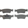 Wagner MX359 Disc Brake Pad Set Wagner Brake ThermoQuiet MX359 Semi-Metallic Disc Brake Pad Set