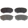 Wagner MX389 Disc Brake Pad Set Wagner Brake ThermoQuiet MX389 Semi-Metallic Disc Brake Pad Set
