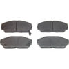 Wagner MX409 Disc Brake Pad Set Wagner Brake ThermoQuiet MX409 Semi-Metallic Disc Brake Pad Set