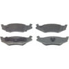 Wagner MX415 Disc Brake Pad Set Wagner Brake ThermoQuiet MX415 Semi-Metallic Disc Brake Pad Set
