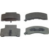 Wagner MX459 Disc Brake Pad Set Wagner Brake ThermoQuiet MX459 Semi-Metallic Disc Brake Pad Set