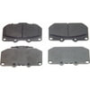 Wagner MX460 Disc Brake Pad Set Wagner Brake ThermoQuiet MX460 Semi-Metallic Disc Brake Pad Set