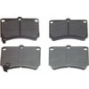 Wagner MX466A Disc Brake Pad Set Wagner Brake ThermoQuiet MX466A Semi-Metallic Disc Brake Pad Set
