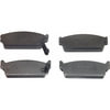 Wagner MX479 Disc Brake Pad Set Wagner Brake ThermoQuiet MX479 Semi-Metallic Disc Brake Pad Set