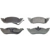 Wagner MX529A Disc Brake Pad Set Wagner Brake ThermoQuiet MX529A Semi-Metallic Disc Brake Pad Set
