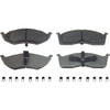 Wagner MX591 Disc Brake Pad Set Wagner Brake ThermoQuiet MX591 Semi-Metallic Disc Brake Pad Set