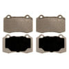 Wagner MX592A Disc Brake Pad Set Wagner Brake ThermoQuiet MX592A Semi-Metallic Disc Brake Pad Set
