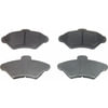 Wagner MX600 Disc Brake Pad Set Wagner Brake ThermoQuiet MX600 Semi-Metallic Disc Brake Pad Set