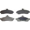 Wagner MX628 Disc Brake Pad Set Wagner Brake ThermoQuiet MX628 Semi-Metallic Disc Brake Pad Set