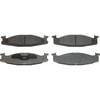 Wagner MX632 Disc Brake Pad Set Wagner Brake ThermoQuiet MX632 Semi-Metallic Disc Brake Pad Set