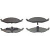Wagner MX633 Disc Brake Pad Set Wagner Brake ThermoQuiet MX633 Semi-Metallic Disc Brake Pad Set