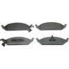 Wagner MX650A Disc Brake Pad Set Wagner Brake ThermoQuiet MX650A Semi-Metallic Disc Brake Pad Set