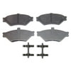 Wagner MX659 Disc Brake Pad Set Wagner Brake ThermoQuiet MX659 Semi-Metallic Disc Brake Pad Set