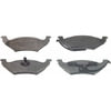 Wagner MX662 Disc Brake Pad Set Wagner Brake ThermoQuiet MX662 Semi-Metallic Disc Brake Pad Set