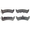 Wagner MX664 Disc Brake Pad Set Wagner Brake ThermoQuiet MX664 Semi-Metallic Disc Brake Pad Set