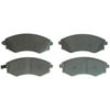 Wagner MX700 Disc Brake Pad Set Wagner Brake ThermoQuiet MX700 Semi-Metallic Disc Brake Pad Set