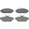 Wagner MX708 Disc Brake Pad Set Wagner Brake ThermoQuiet MX708 Semi-Metallic Disc Brake Pad Set