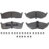 Wagner MX730A Disc Brake Pad Set Wagner Brake ThermoQuiet MX730A Semi-Metallic Disc Brake Pad Set