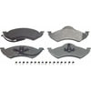 Wagner MX746 Disc Brake Pad Set Wagner Brake ThermoQuiet MX746 Semi-Metallic Disc Brake Pad Set