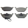 Wagner MX768A Disc Brake Pad Set Wagner Brake ThermoQuiet MX768A Semi-Metallic Disc Brake Pad Set