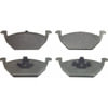 Wagner MX768B Disc Brake Pad Set Wagner Brake ThermoQuiet MX768B Semi-Metallic Disc Brake Pad Set