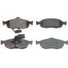 Wagner MX801 Disc Brake Pad Set Wagner Brake ThermoQuiet MX801 Semi-Metallic Disc Brake Pad Set