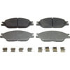 Wagner MX803 Disc Brake Pad Set Wagner Brake ThermoQuiet MX803 Semi-Metallic Disc Brake Pad Set