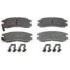 Wagner MX814 Disc Brake Pad Set Wagner Brake ThermoQuiet MX814 Semi-Metallic Disc Brake Pad Set