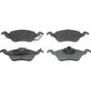 Wagner MX816 Disc Brake Pad Set Wagner Brake ThermoQuiet MX816 Semi-Metallic Disc Brake Pad Set