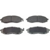 Wagner MX830 Disc Brake Pad Set Wagner Brake ThermoQuiet MX830 Semi-Metallic Disc Brake Pad Set