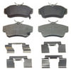 Wagner MX841 Disc Brake Pad Set Wagner Brake ThermoQuiet MX841 Semi-Metallic Disc Brake Pad Set