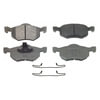 Wagner MX843 Disc Brake Pad Set Wagner Brake ThermoQuiet MX843 Semi-Metallic Disc Brake Pad Set