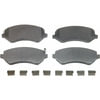 Wagner MX856 Disc Brake Pad Set Wagner Brake ThermoQuiet MX856 Semi-Metallic Disc Brake Pad Set