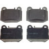 Wagner MX874 Disc Brake Pad Set Wagner Brake ThermoQuiet MX874 Semi-Metallic Disc Brake Pad Set