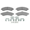 Wagner MX882 Disc Brake Pad Set Wagner Brake ThermoQuiet MX882 Semi-Metallic Disc Brake Pad Set
