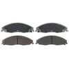 Wagner MX921 Disc Brake Pad Set Wagner Brake ThermoQuiet MX921 Semi-Metallic Disc Brake Pad Set