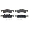 Wagner MX934 Disc Brake Pad Set Wagner Brake ThermoQuiet MX934 Semi-Metallic Disc Brake Pad Set
