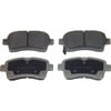 Wagner MX937 Disc Brake Pad Set Wagner ThermoQuiet MX937 Semi-Metallic Disc Brake Pad Set