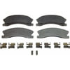 Wagner MX945 Disc Brake Pad Set Wagner Brake ThermoQuiet MX945 Semi-Metallic Disc Brake Pad Set