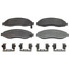 Wagner MX962 Disc Brake Pad Set Wagner Brake ThermoQuiet MX962 Semi-Metallic Disc Brake Pad Set