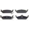 Wagner MX963 Disc Brake Pad Set Wagner Brake ThermoQuiet MX963 Semi-Metallic Disc Brake Pad Set