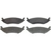 Wagner MX967 Disc Brake Pad Set Wagner Brake ThermoQuiet MX967 Semi-Metallic Disc Brake Pad Set