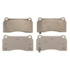 Wagner MX968 Disc Brake Pad Set Wagner Brake ThermoQuiet MX968 Semi-Metallic Disc Brake Pad Set