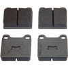 Wagner MX96 Disc Brake Pad Set Wagner ThermoQuiet MX96 Semi-Metallic Disc Brake Pad Set