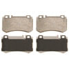 Wagner MX984A Disc Brake Pad Set Wagner Brake ThermoQuiet MX984A Semi-Metallic Disc Brake Pad Set
