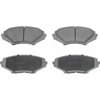 Wagner MX1009 Disc Brake Pad Set Wagner Brake ThermoQuiet MX1009 Semi-Metallic Disc Brake Pad Set