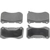 Wagner MX1049 Disc Brake Pad Set Wagner Brake ThermoQuiet MX1049 Semi-Metallic Disc Brake Pad Set