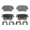 Wagner MX1057 Disc Brake Pad Set Wagner Brake ThermoQuiet MX1057 Semi-Metallic Disc Brake Pad Set